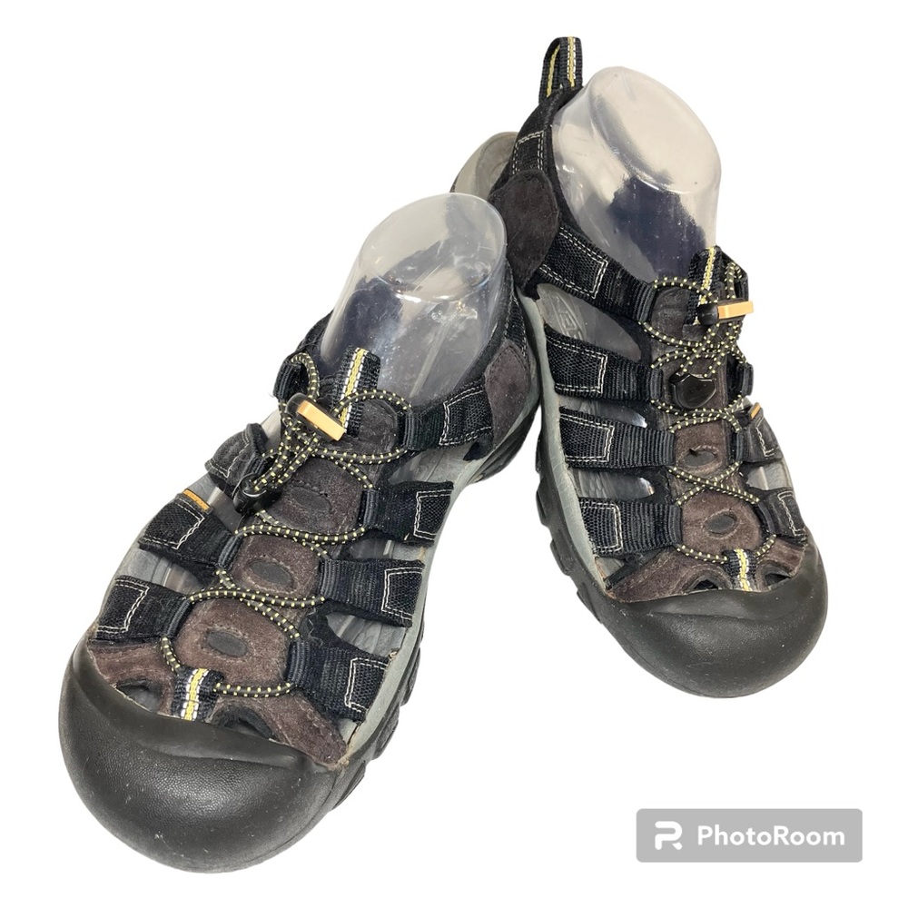 Keen Newport H2 Water Sandal Black and Brown Size Mens 8 or Womens 9.5